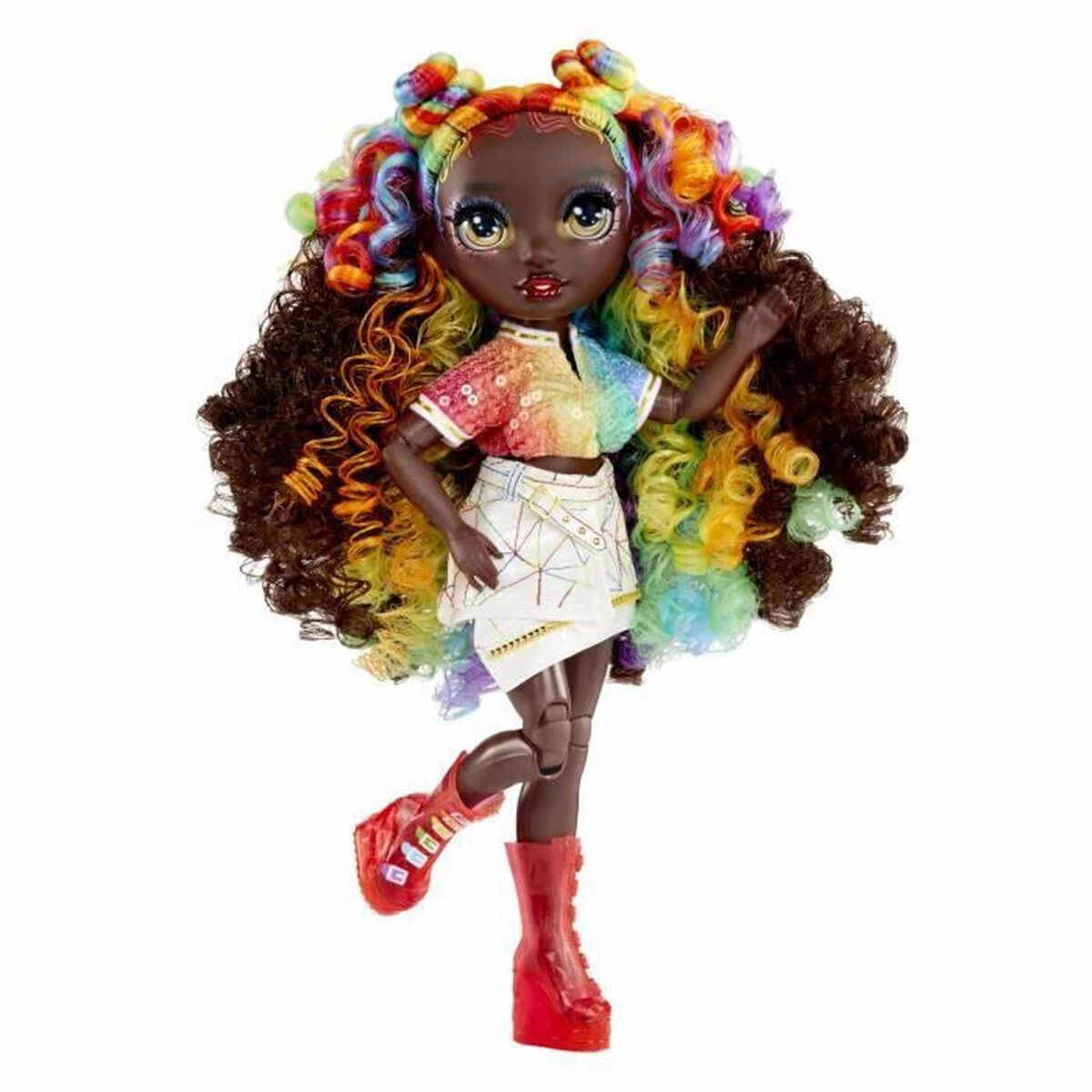 Rainbow High Creative Crystals Iris Bow, nukke ja diy asusteet-4
