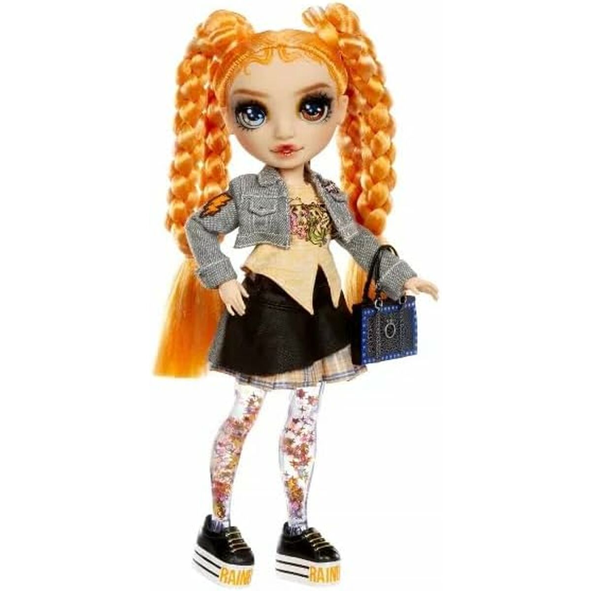 Rainbow High Sparkle & Shine oranssi, nukke ja asusteet-6