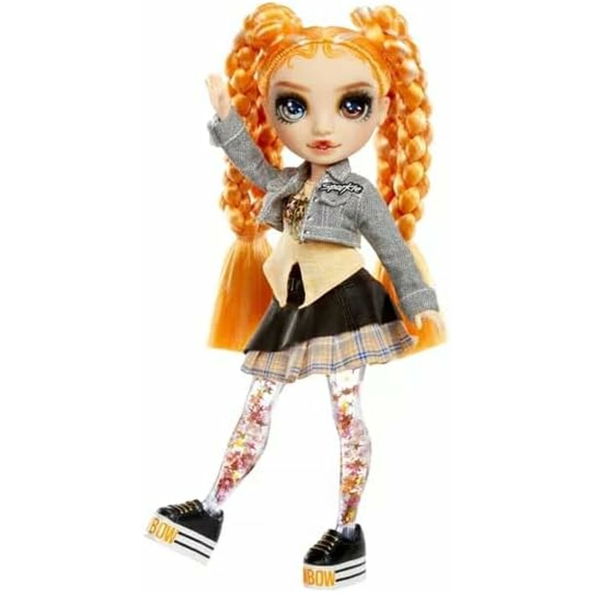 Rainbow High Sparkle & Shine oranssi, nukke ja asusteet-4