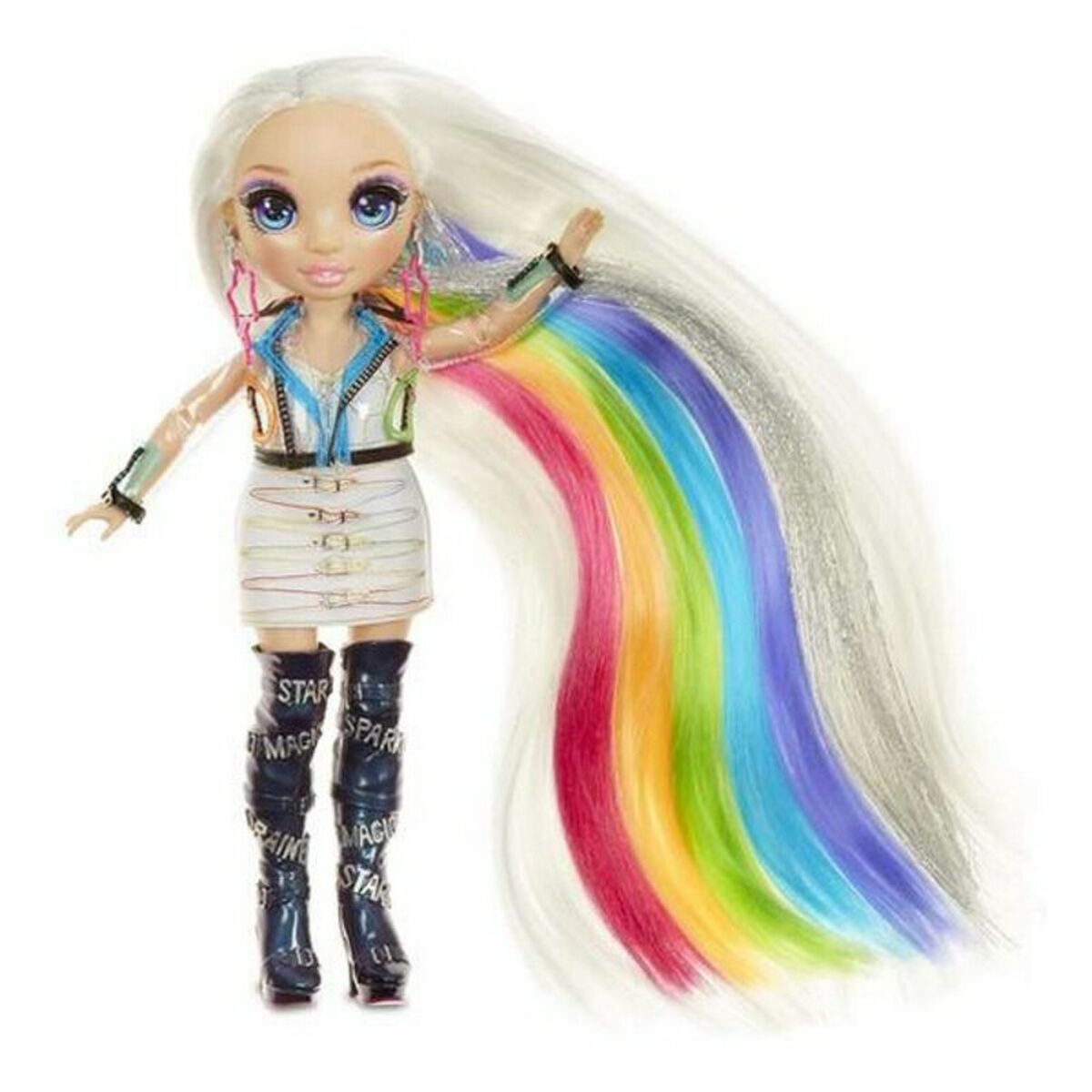 Rainbow High, Rainbow Hair Studio 5-in-1 (30 cm), leikkisetti-3