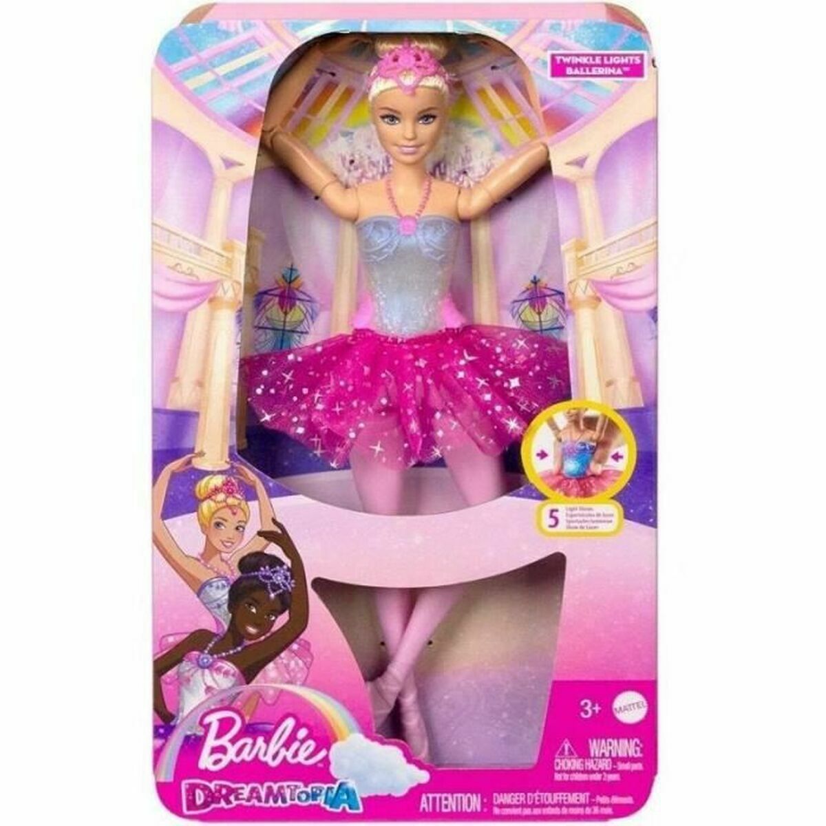 Barbie Dreamtopia Twinkle Lights ballerina-muotinukke-5
