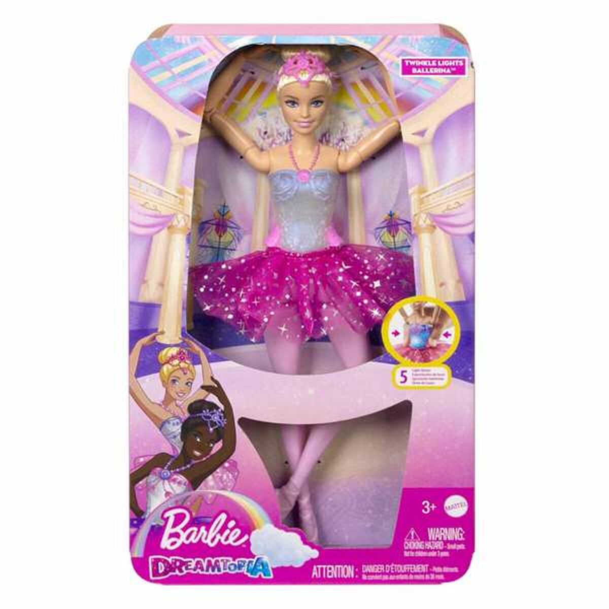 Barbie Dreamtopia Twinkle Lights ballerina-muotinukke-0