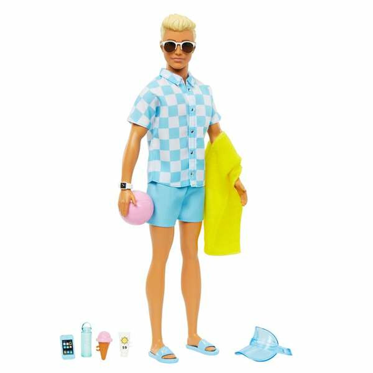 Figure Barbie Ken Beack Day-4