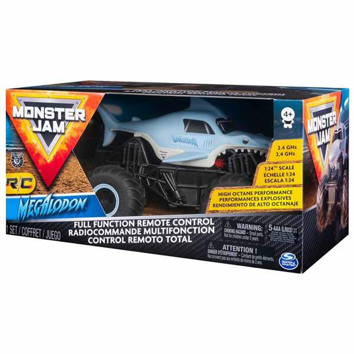Kauko-ohjattava auto, Monster Jam Megalodon 1:24-2