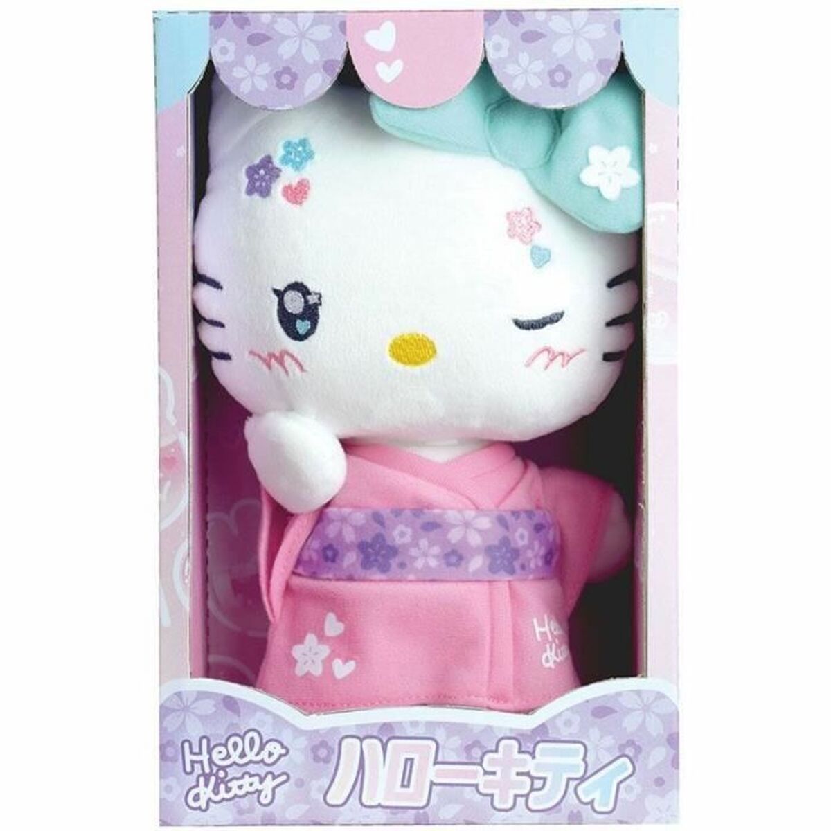Pehmolelu, Jemini, Hello Kitty Kimono Kawaii-0