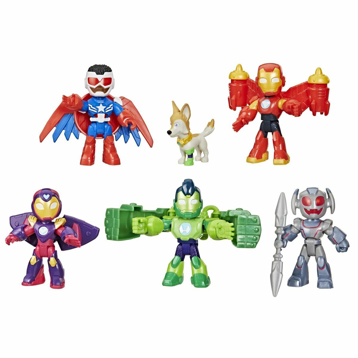 Action figuurit Hasbro Ironman, 5 hahmoa-0