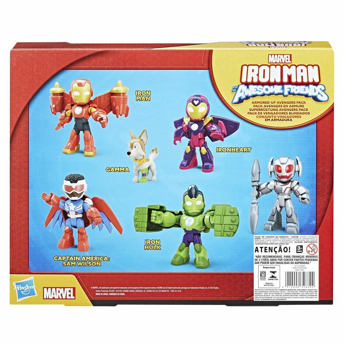 Action figuurit Hasbro Ironman, 5 hahmoa-2