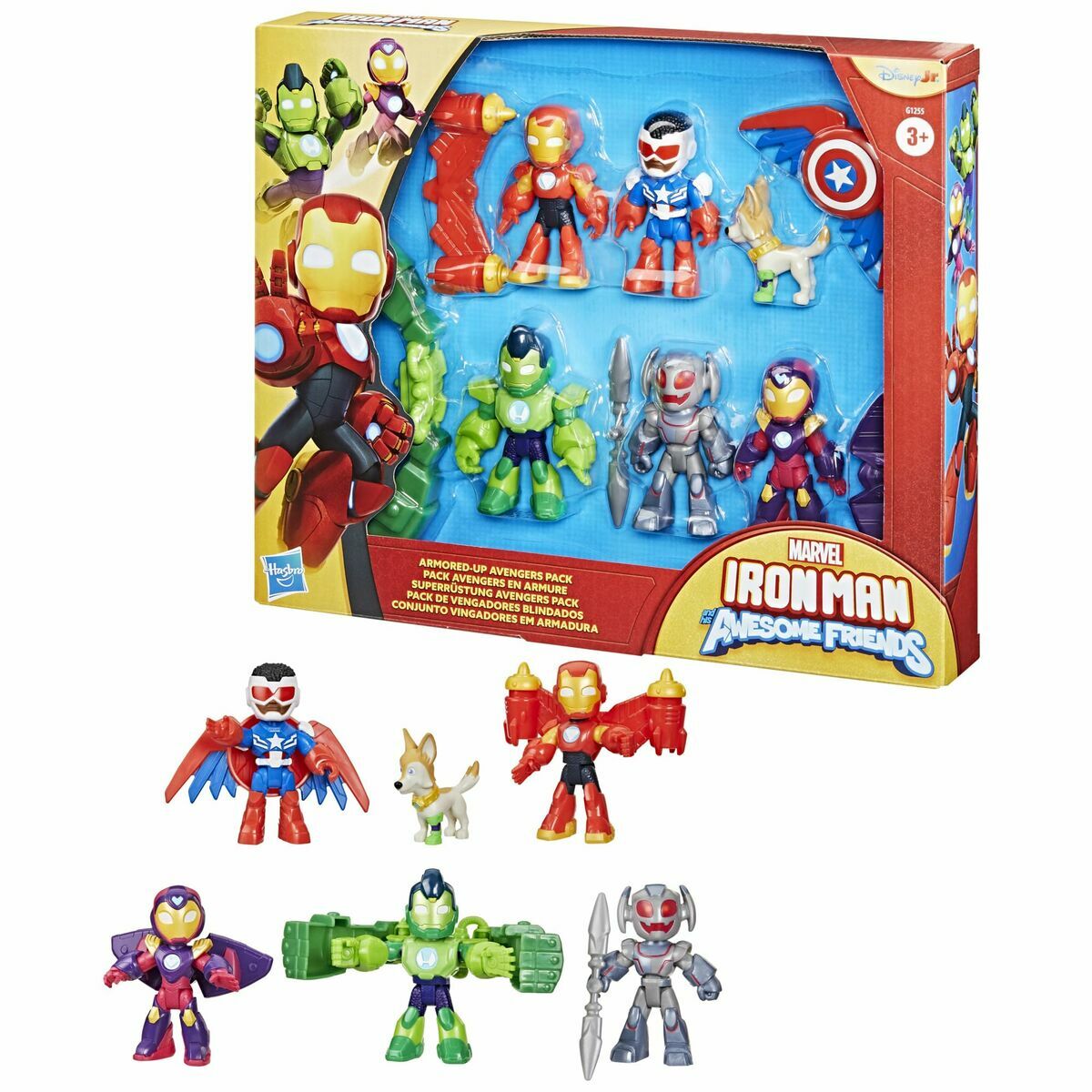 Action figuurit Hasbro Ironman, 5 hahmoa-1