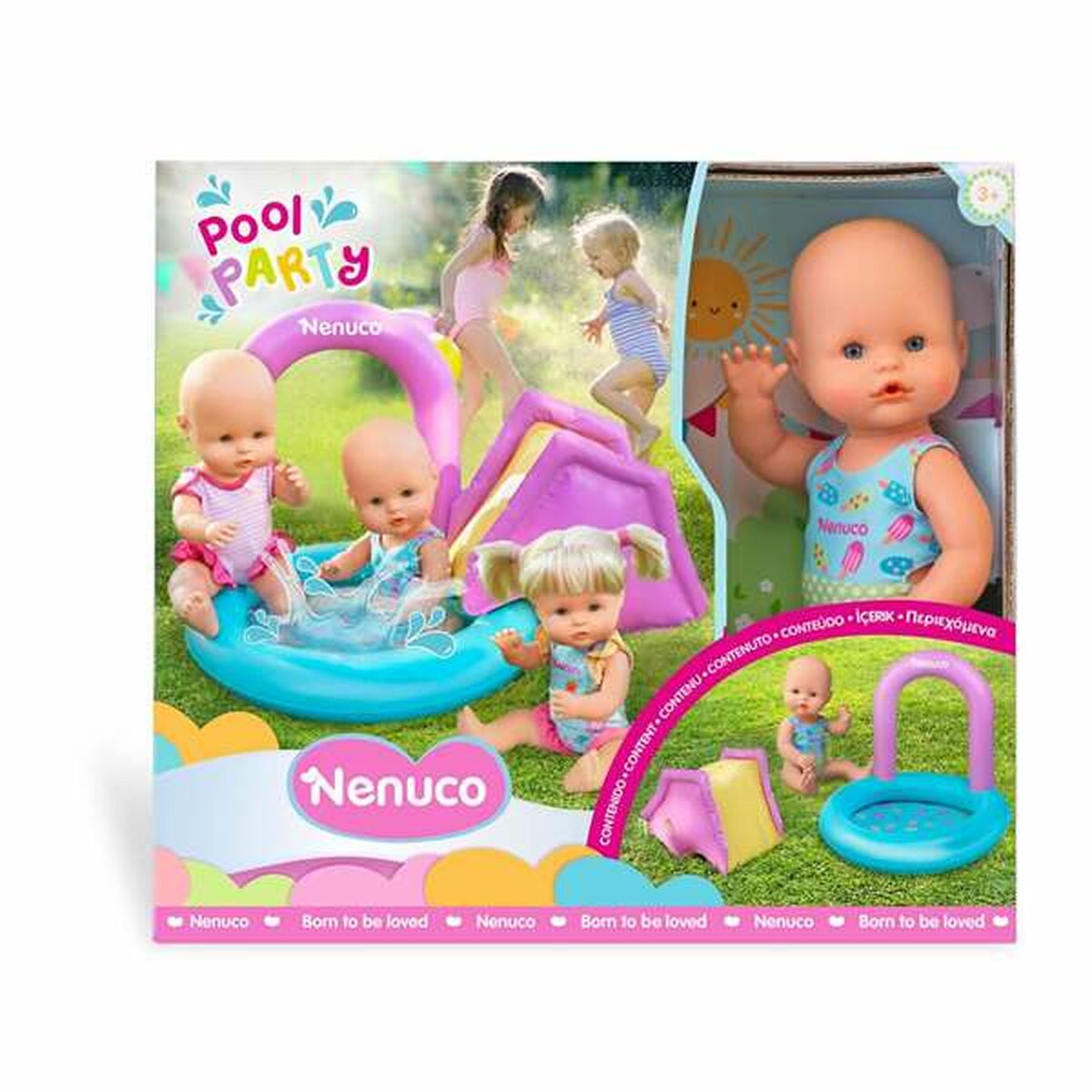 Vauvanukke Nenuco, Pool Party 35 cm-3
