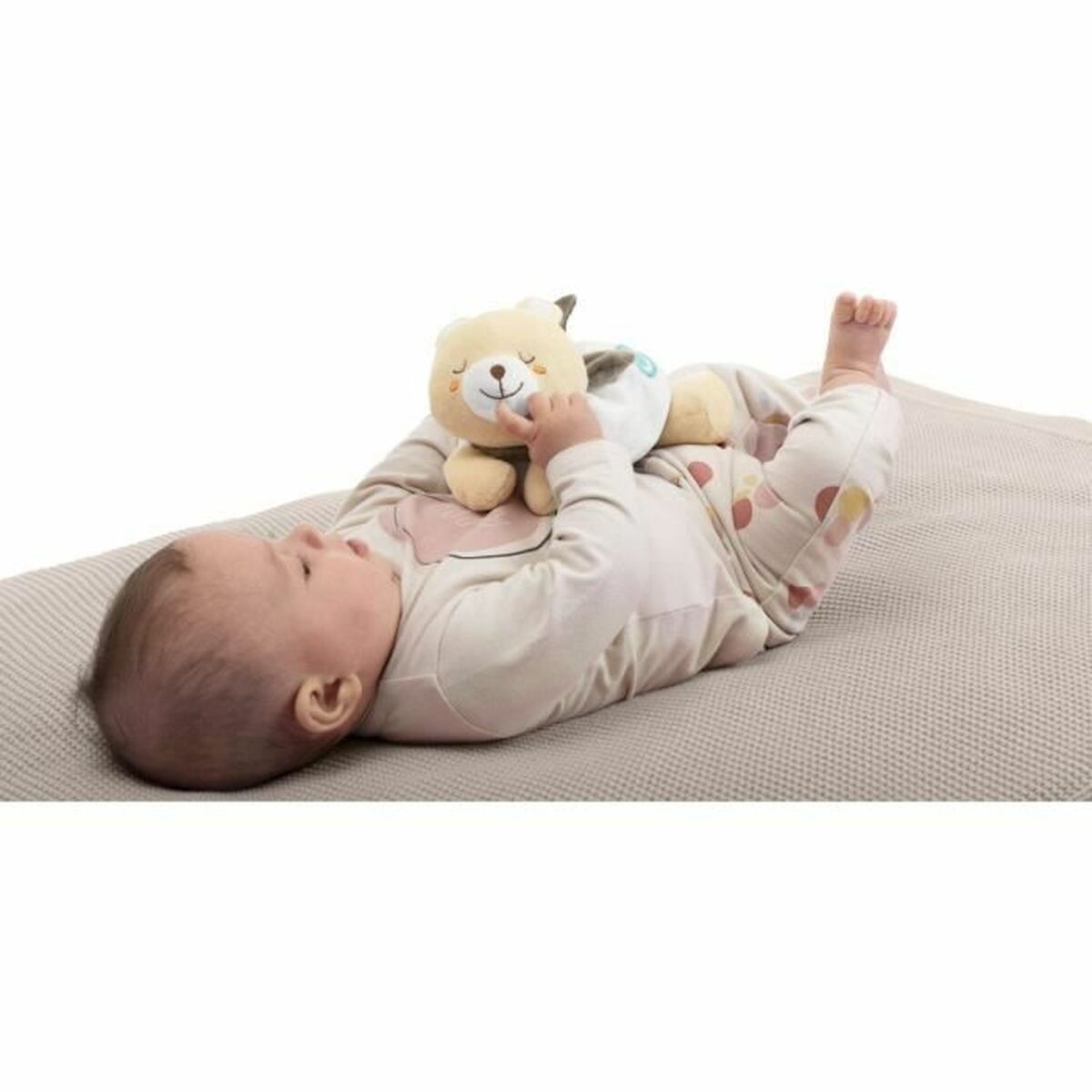 Fluffy toy Chicco Beige-8