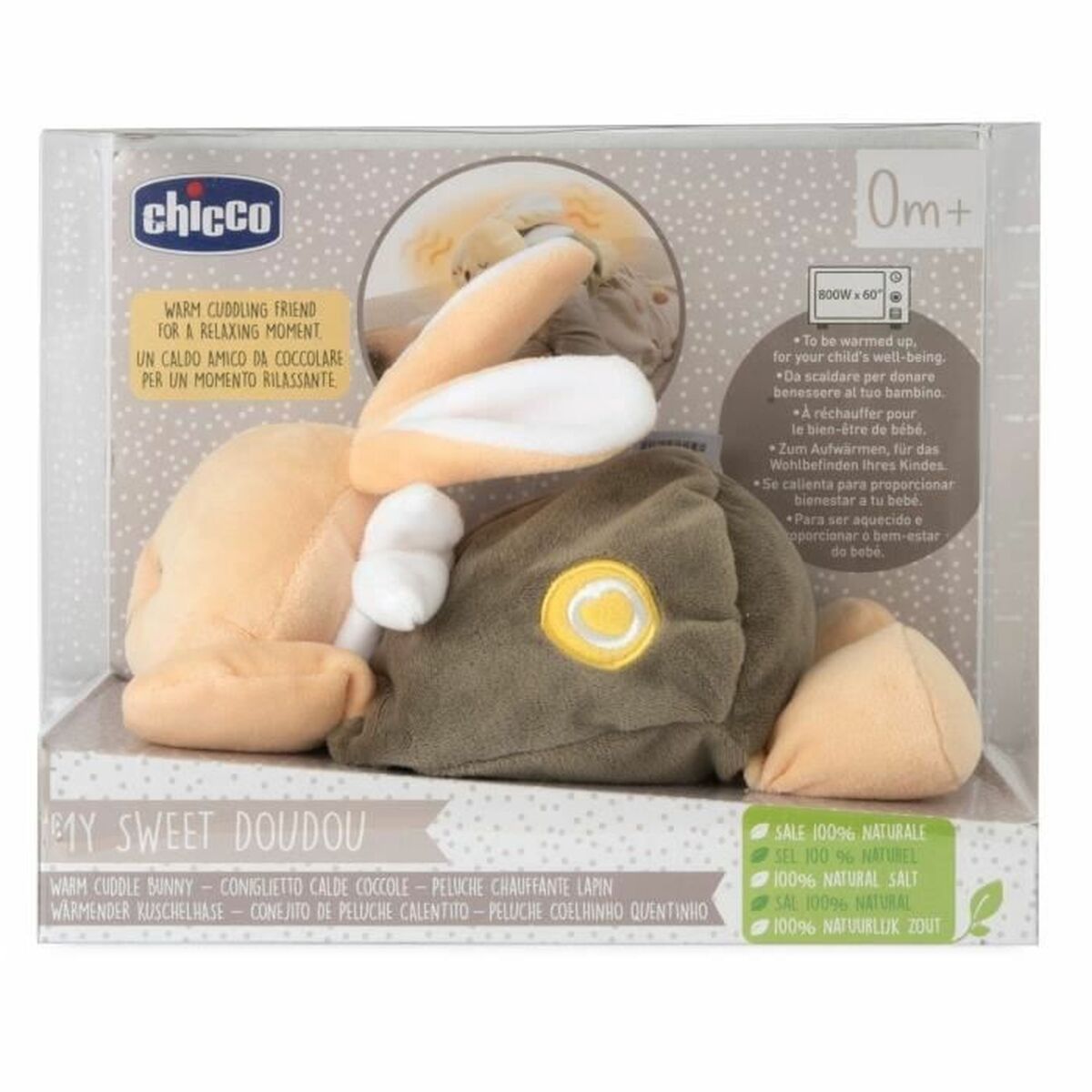 Fluffy toy Chicco Beige-6