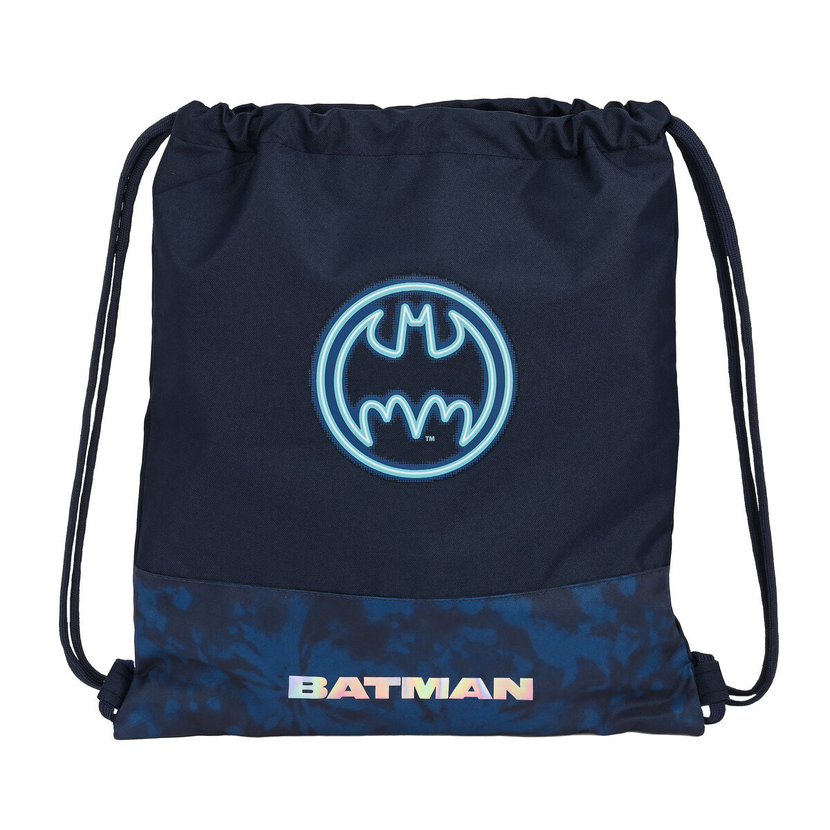 Reppu nauhoilla Batman Legendary Tummansininen 35 x 40 x 1 cm-0
