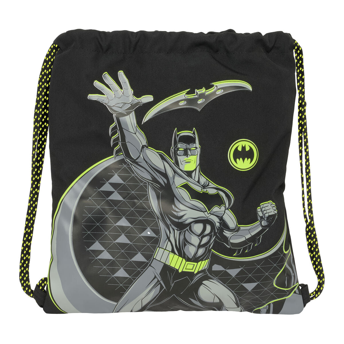 Reppu nauhoilla Batman Game Over musta 35 x 40 x 1 cm-0