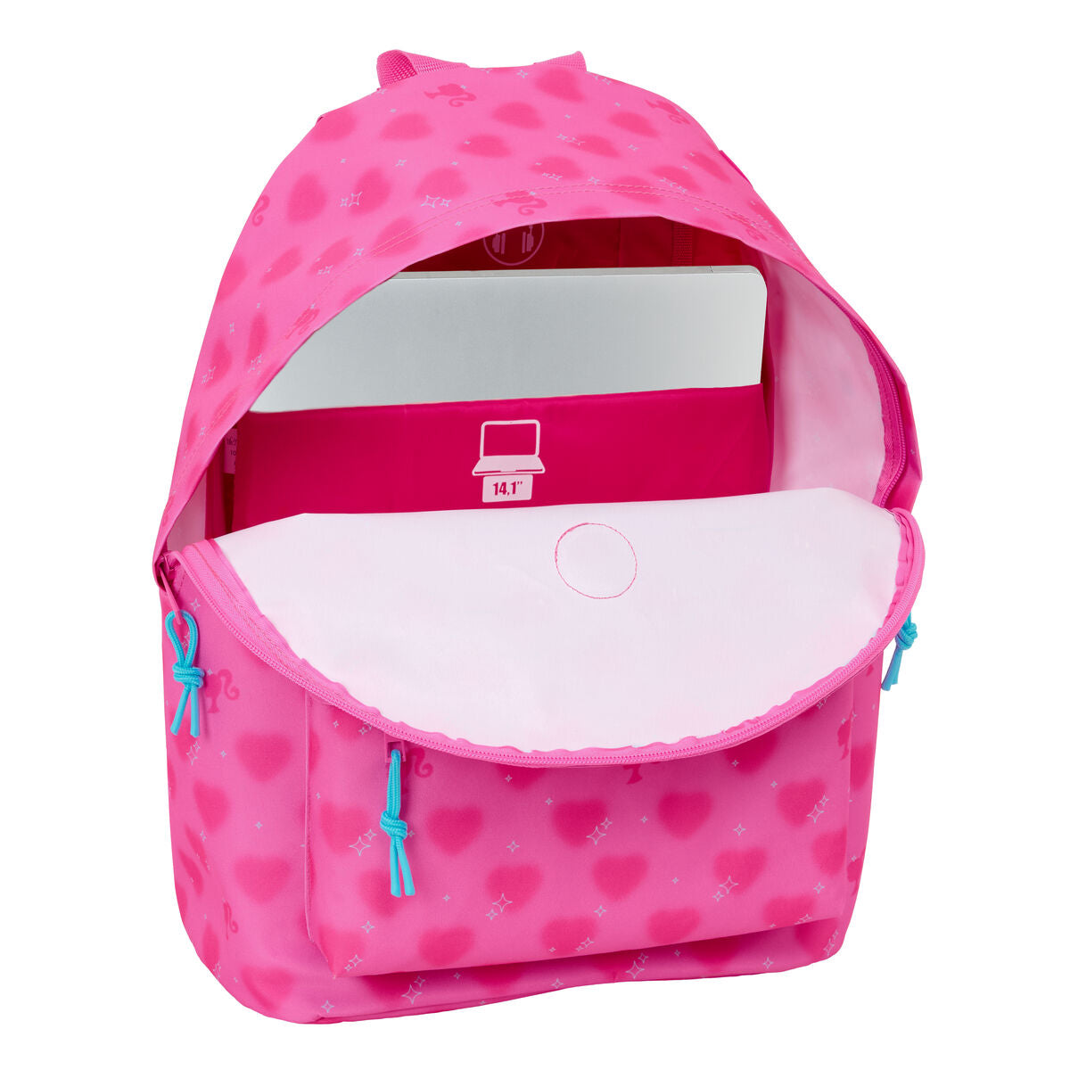 Koulureppu Barbie Pinkki 31 x 41 x 16 cm-3