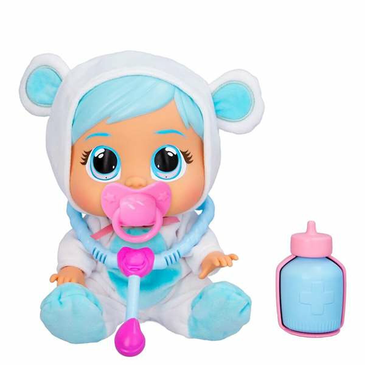Vauvanukke, Cry Babies IMC Toys Kristal Loving Care 26 cm-7