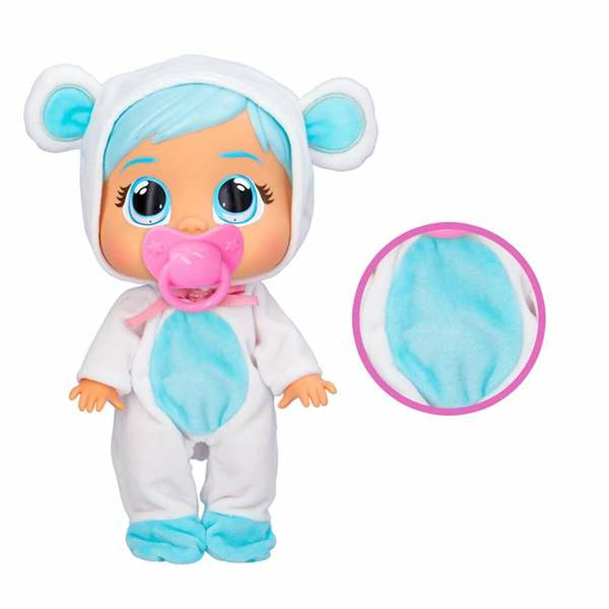 Vauvanukke, Cry Babies IMC Toys Kristal Loving Care 26 cm-4