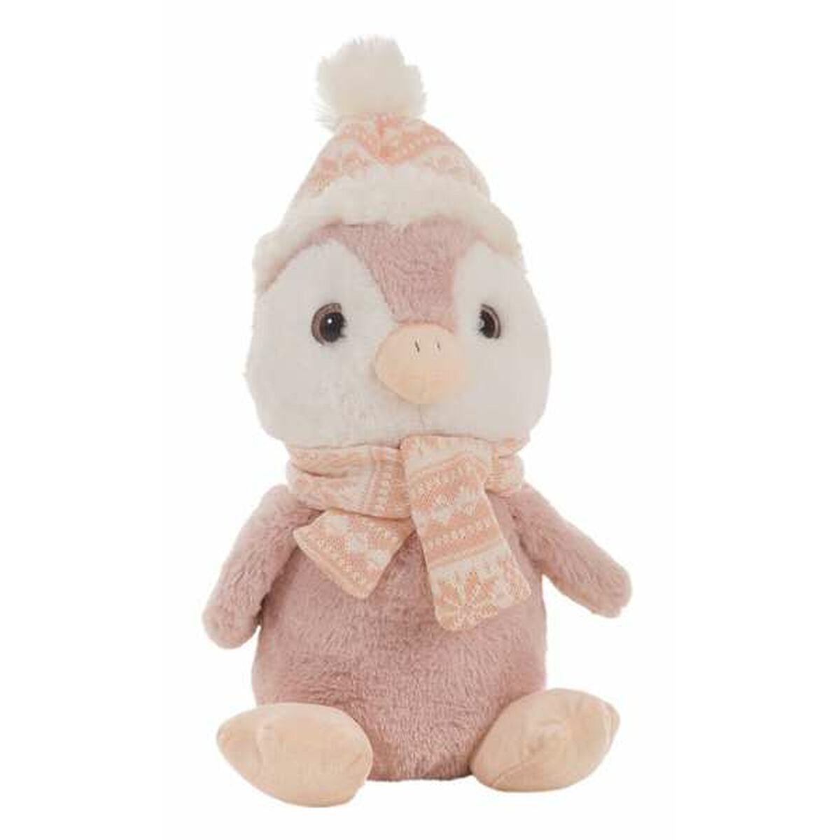Pehmolelu pingviini, pinkki 34 cm-0