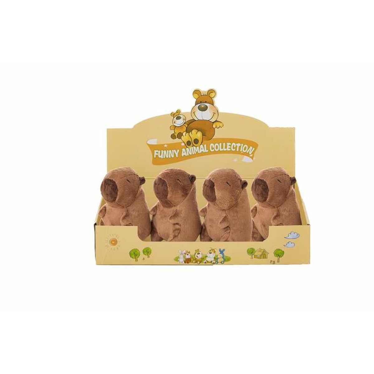 Pehmolelu Creaciones Llopis, capybara 16cm-1