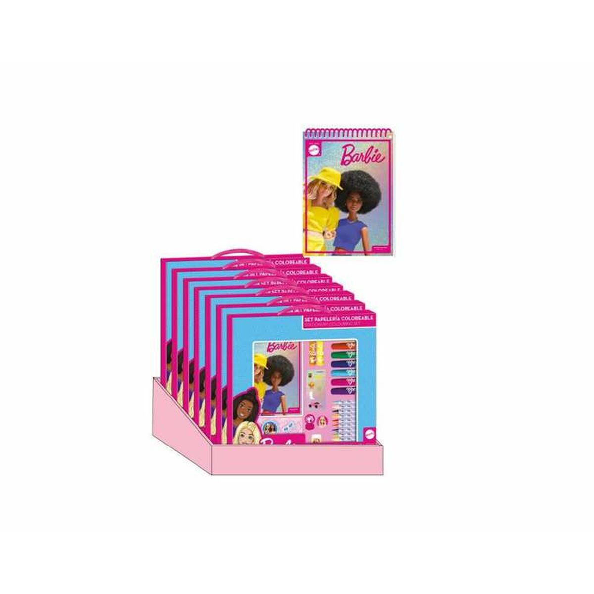 Stationery Set Barbie Pink-7