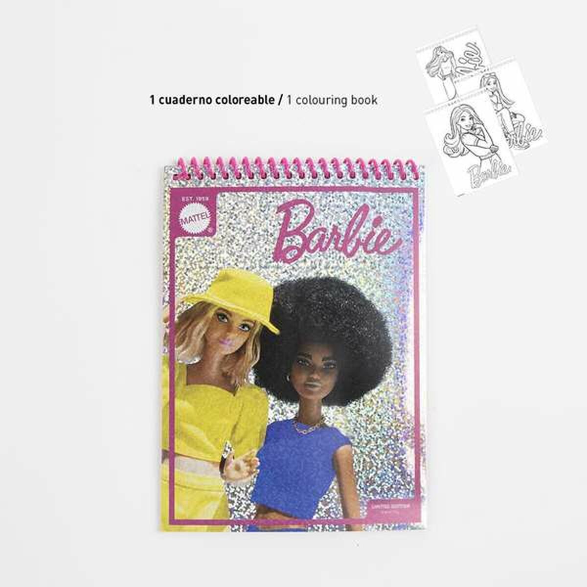 Stationery Set Barbie Pink-5