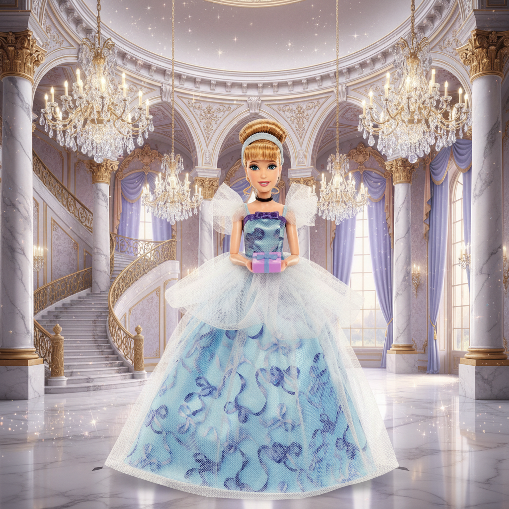 Tuhkimo Disney-prinsessan syntymäpäiväjuhlat