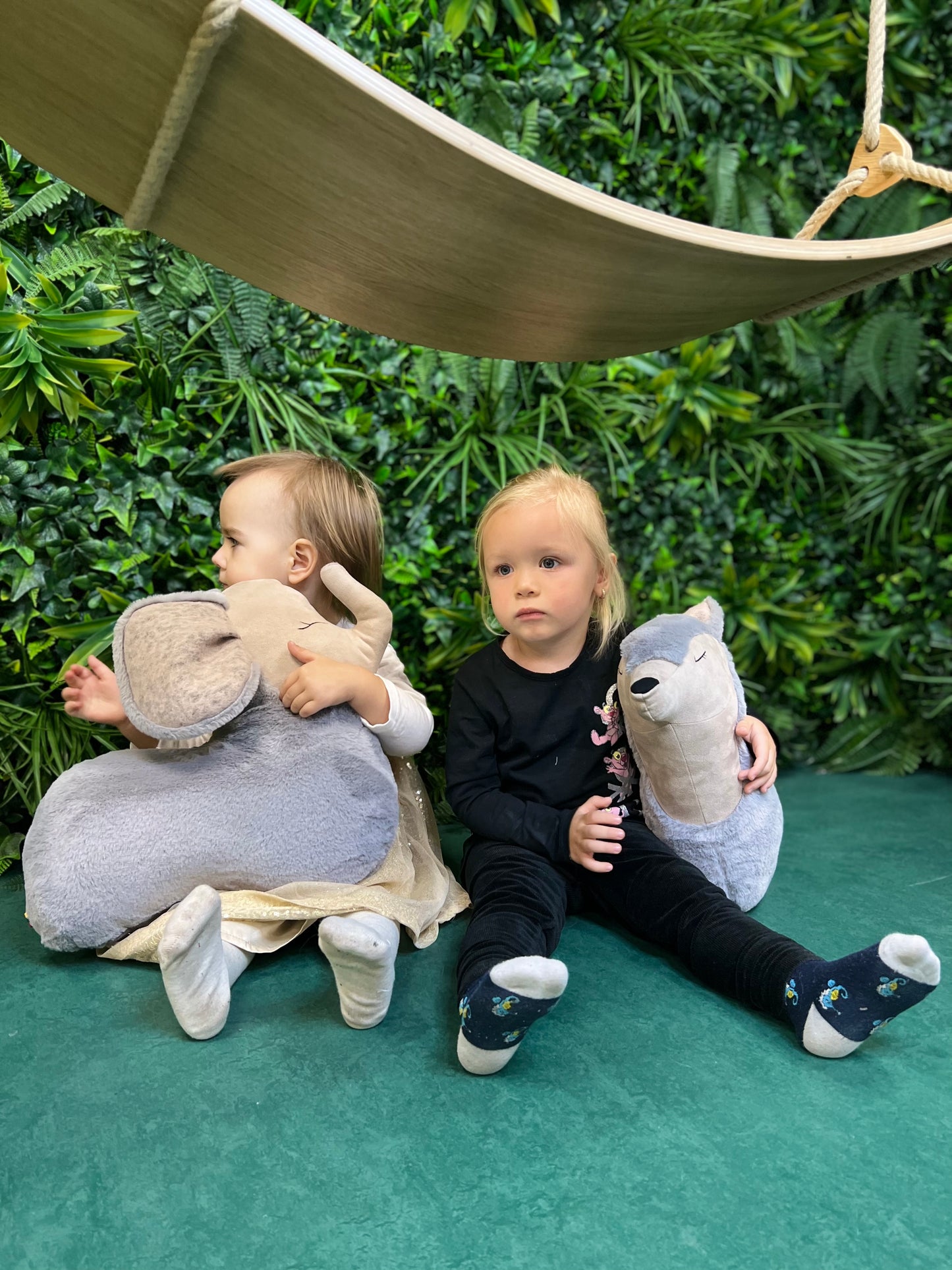 Pehmolelu-tyyny "Norsu", sinertävänharmaa