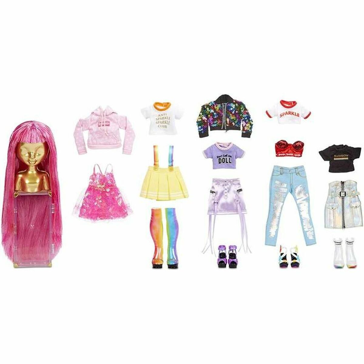 Rainbow High Fashion Studio, nukke ja asusteet-0