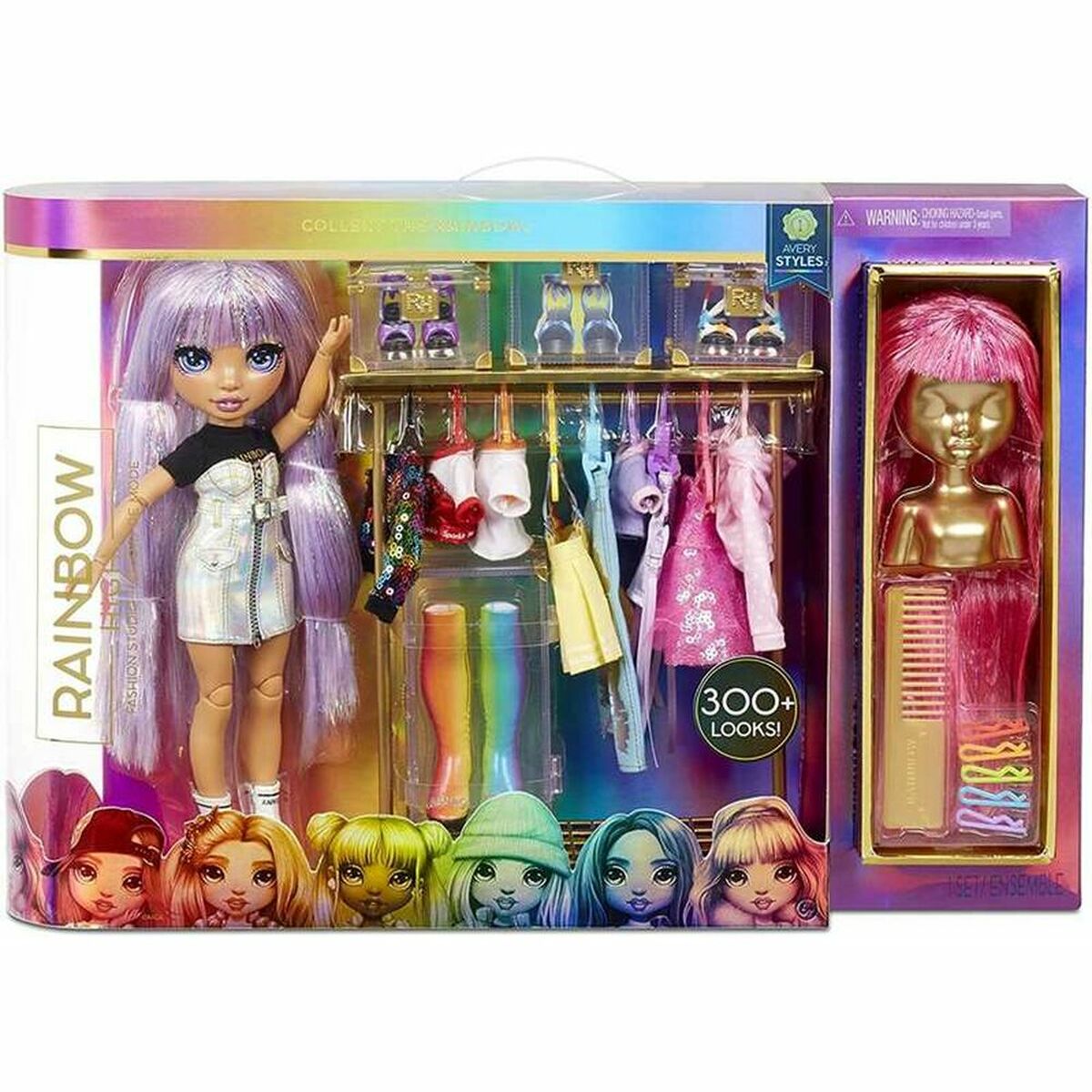 Rainbow High Fashion Studio, nukke ja asusteet-2