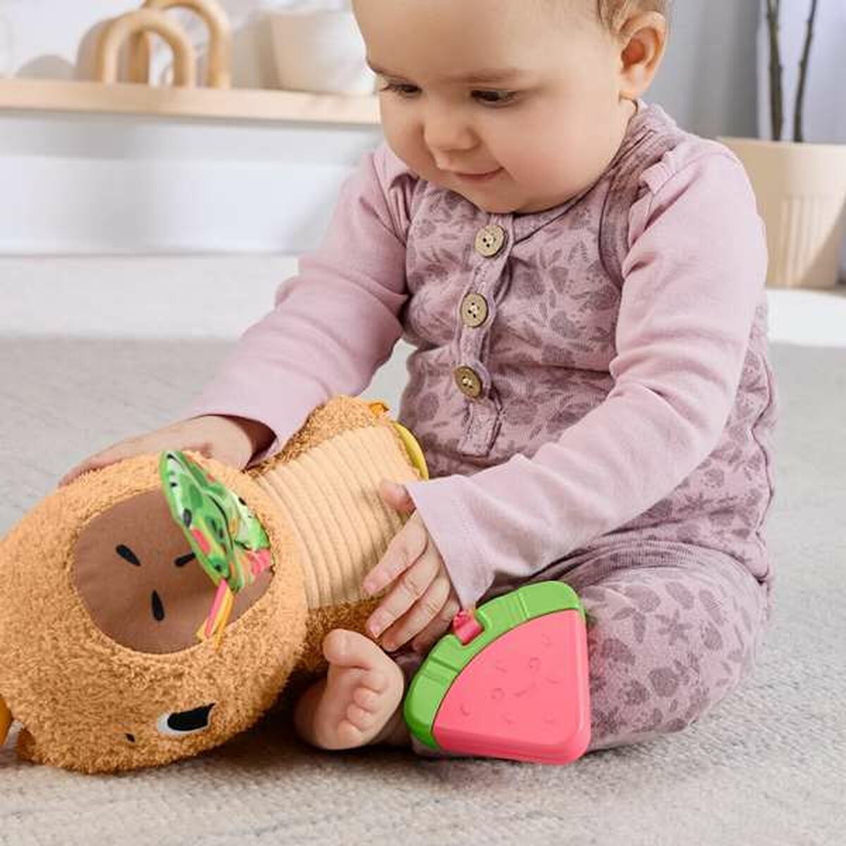 Fisher-Price Snuggly Snacky Capy -kapybarapehmolelu-3
