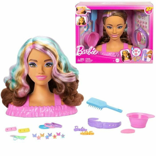 Barbie kampauspää, ruskeat hiukset-0