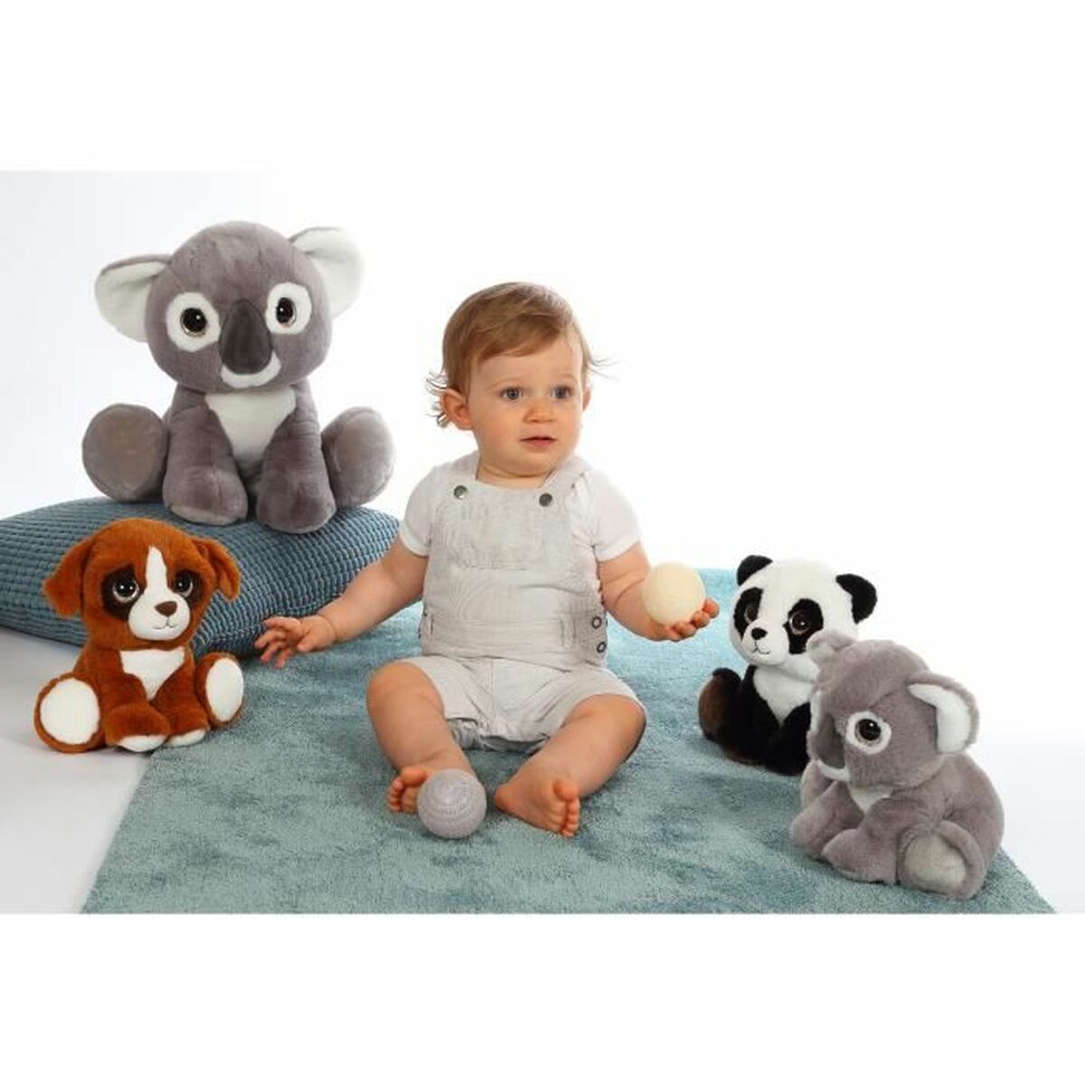 Fluffy toy Gipsy Panda bear Multicolour-1