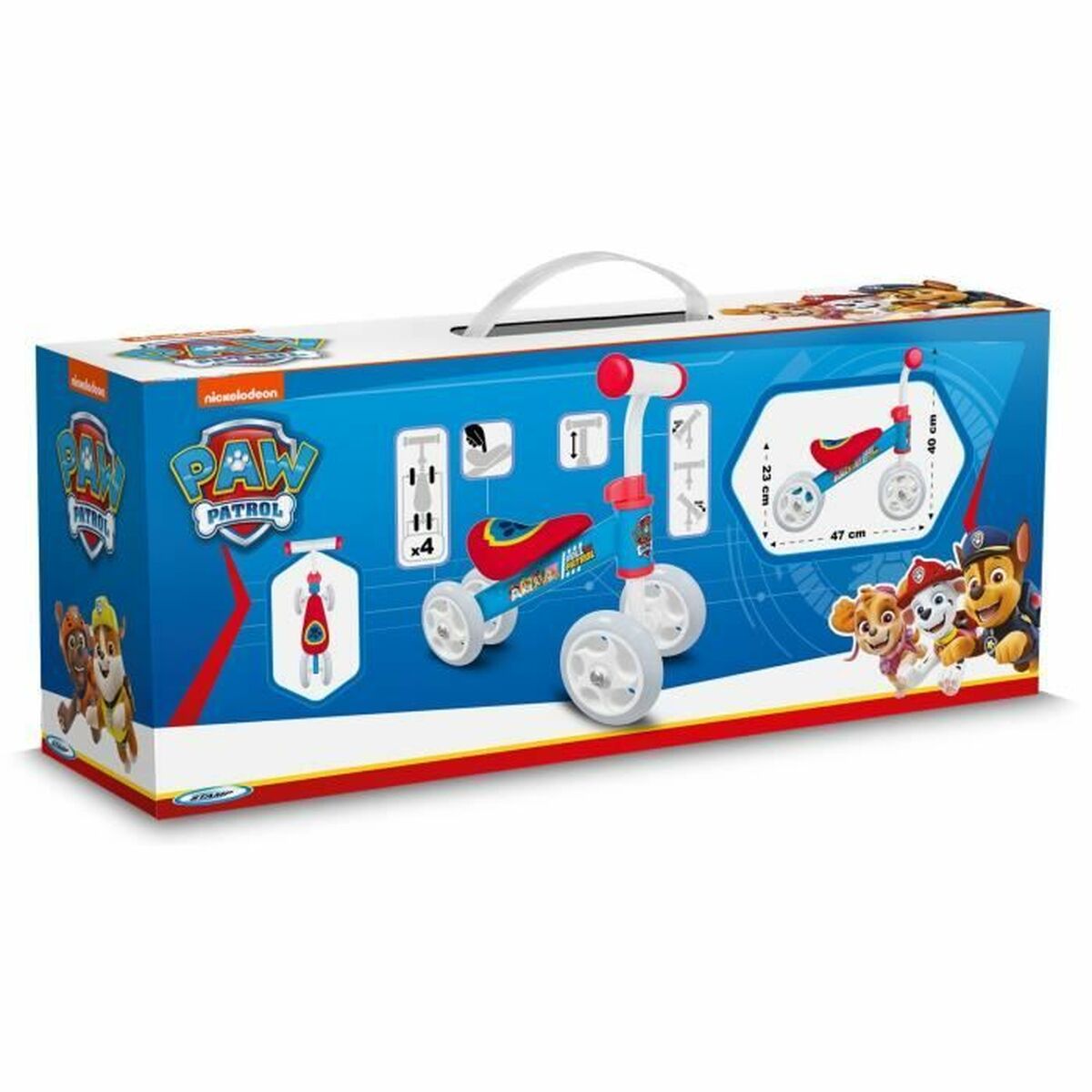 Paw Patrol ensipyörä, 4 rengasta-1