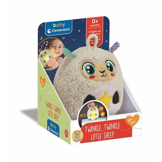 Pehmolammas Baby Clementoni, valolla ja äänillä-0