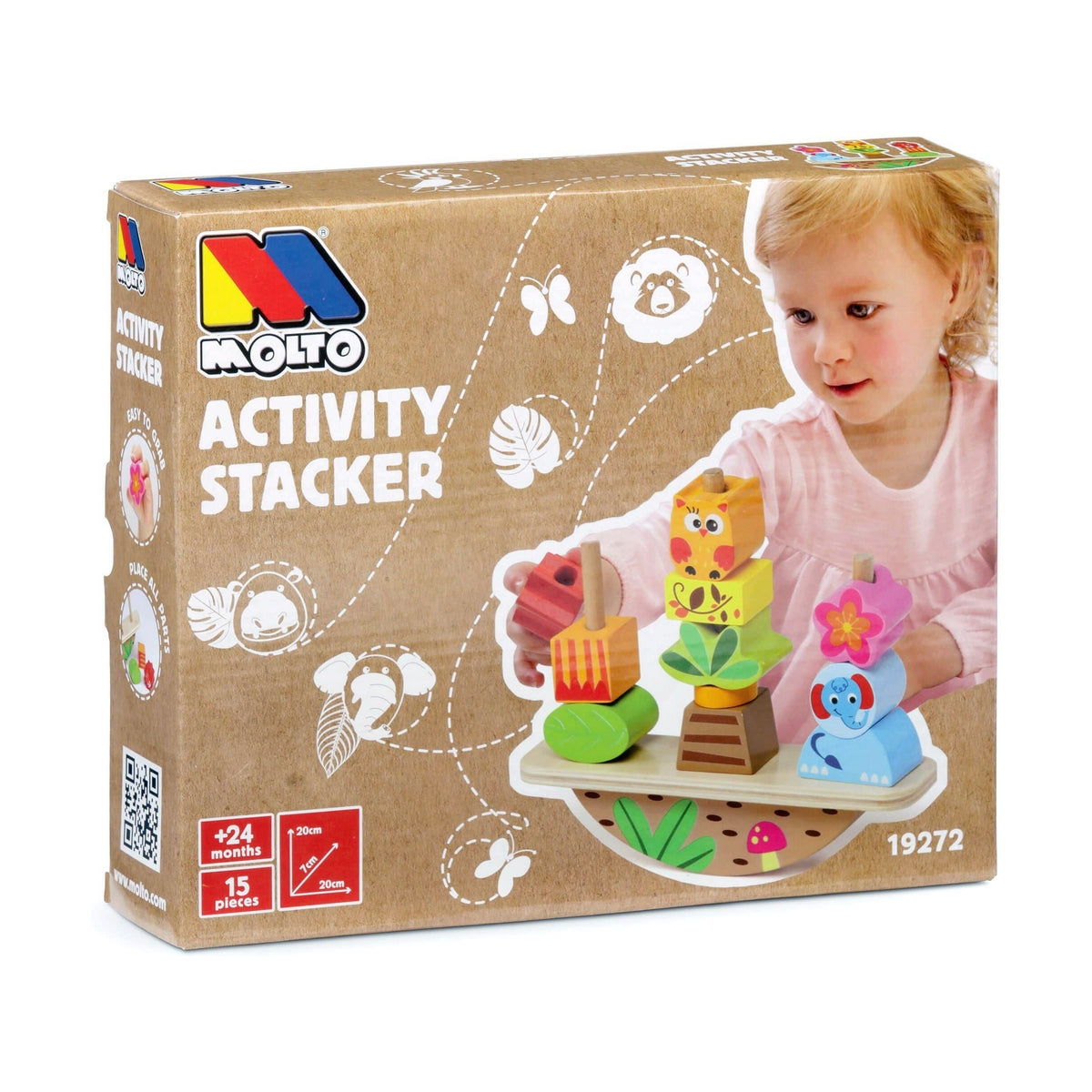 Moltó Activity Stacker, keinuva pinoamislelu.-0