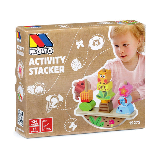 Moltó Activity Stacker, keinuva pinoamislelu.-0