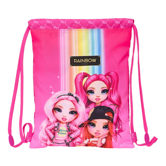 Jumppakassi Rainbow High, Fuksia 26 x 34 x 1 cm-0