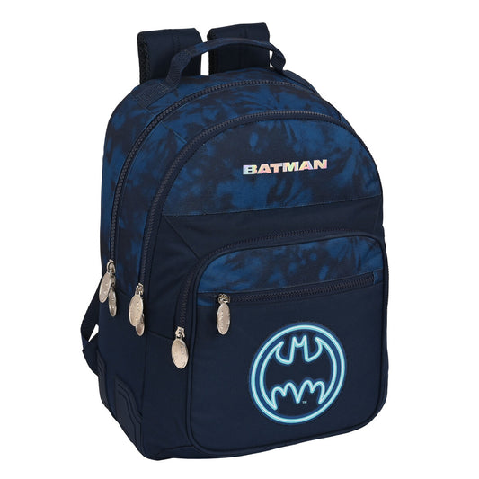 Koulureppu Batman Legendary, tumma sininen 32 x 42 x 15 cm-0