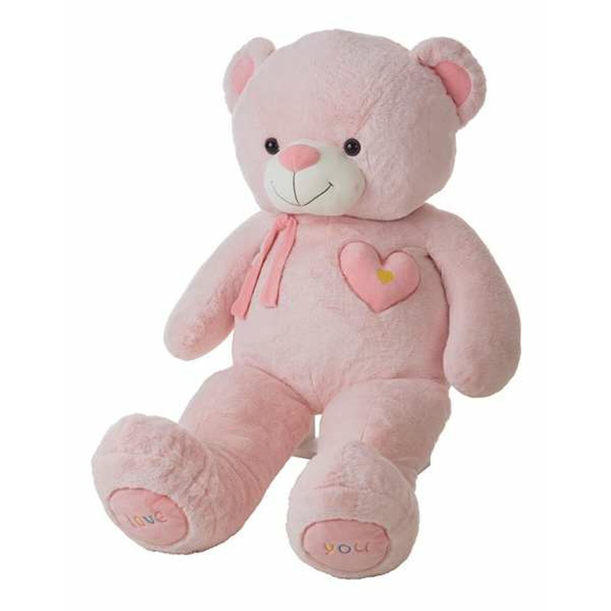 Pehmonalle Valentin Bear, pinkki 75 cm-0