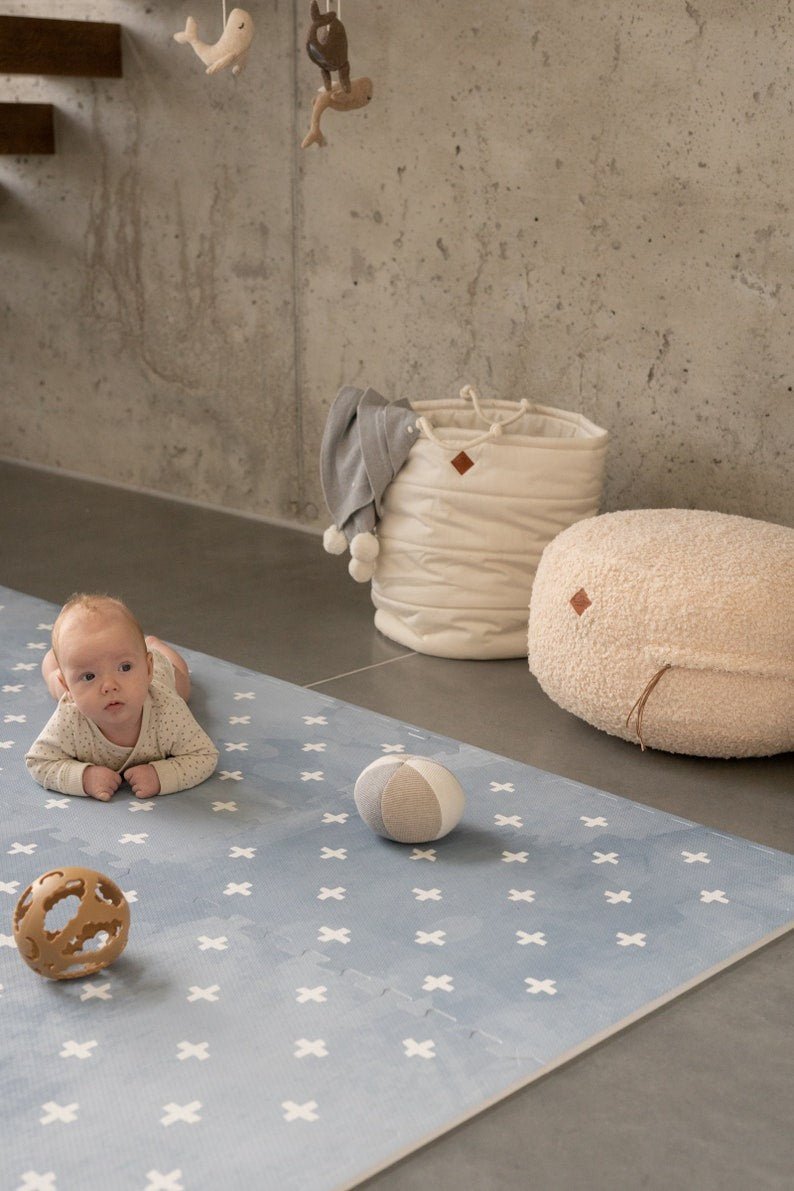 Foam Puzzle Playmat - Cross Azure